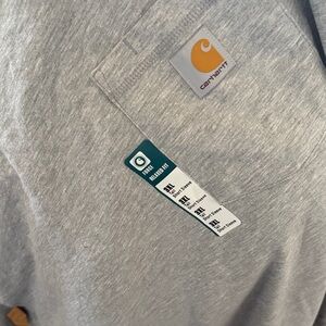 Carhartt Light Gray Short Sleeve Tee NWOT